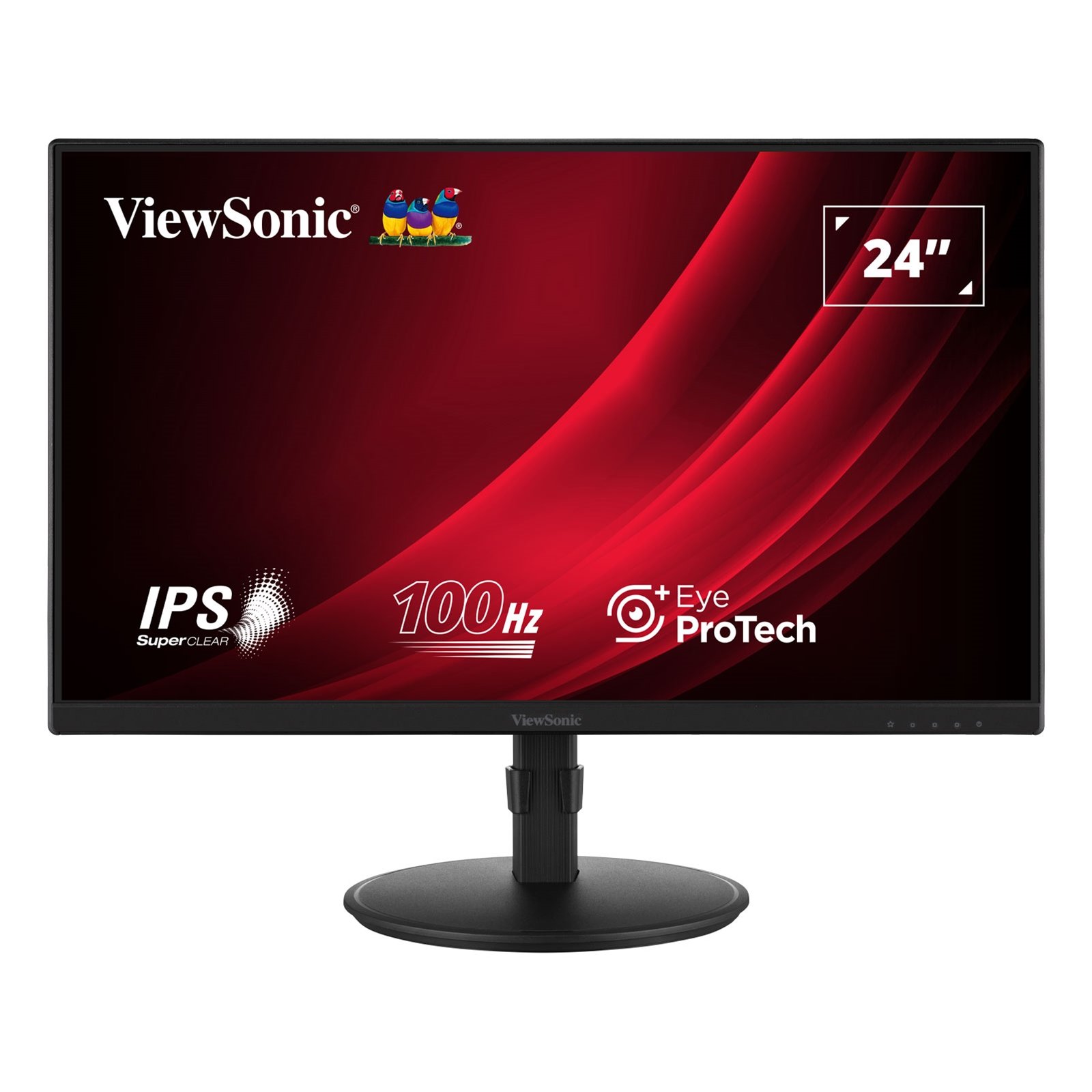 ViewSonic VA2408-HDJ 24 inch IPS Monitor 100Hz Height Adjustable