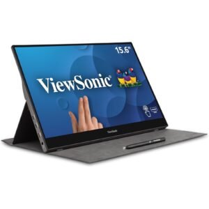 ViewSonic TD1655 16 inch USB-C Portable Touch Monitor