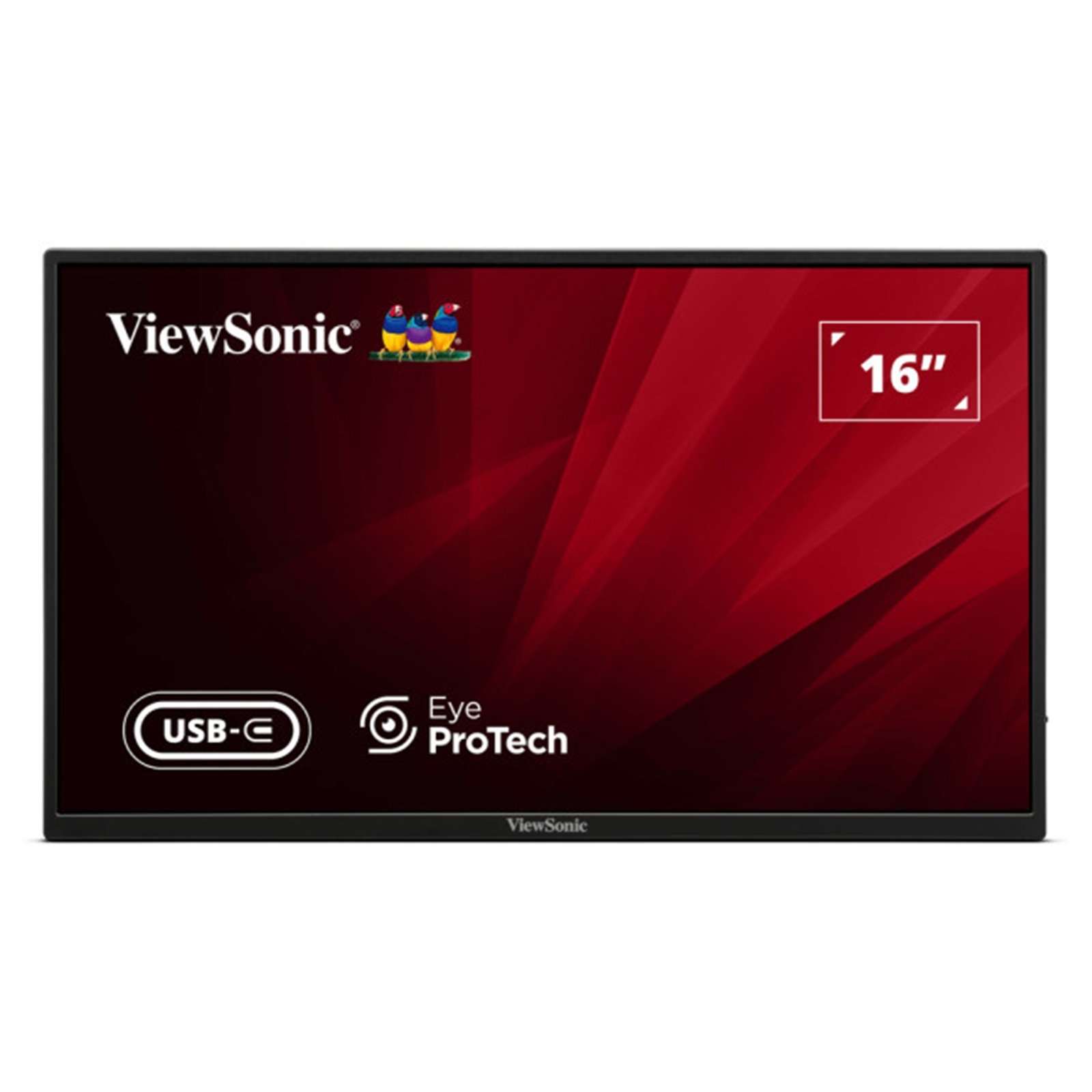 ViewSonic VA1650 16 inch USB-C Portable IPS Monitor